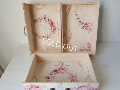 画像11: ローズ柄カルトナージュドロワー