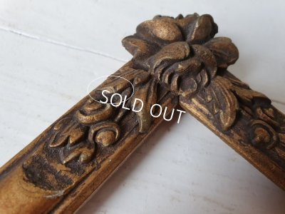 画像11: アンティークローズレリーフ額