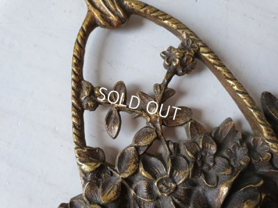 画像4: アンティーク花かご装飾パーツ