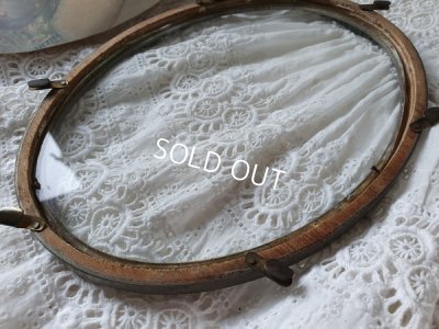 画像9: アンティークローズレリーフ額