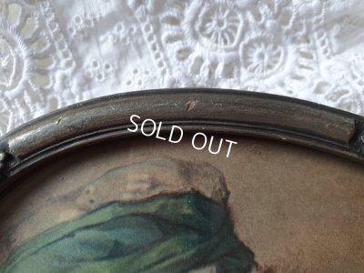 画像10: アンティークローズレリーフ額