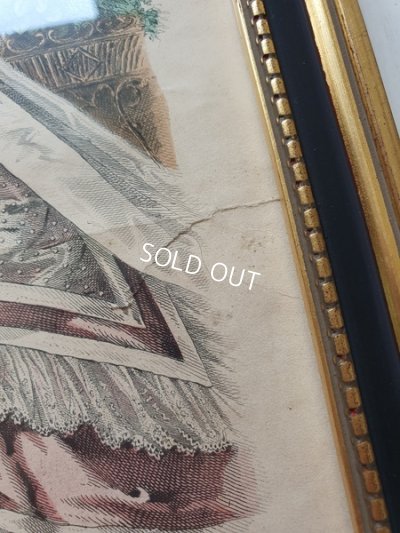 画像11: 額付きリトグラフファッションモード画