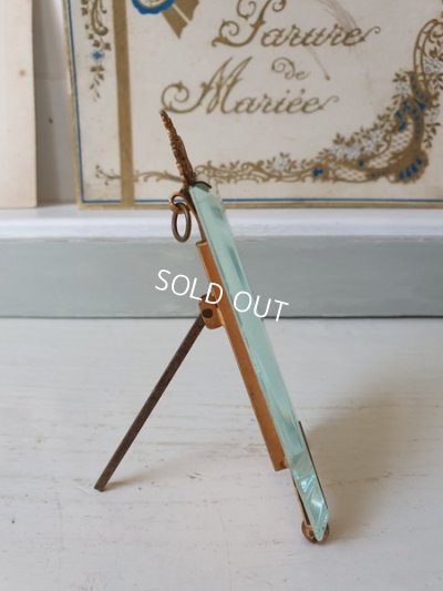 画像3: アンティークロカイユガラスフォトスタンド