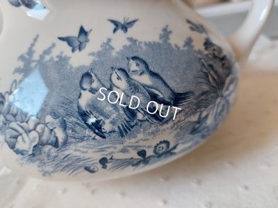 画像7: BFKボッホ小鳥柄ピッチャー