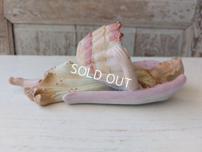 画像9: アンティークビスクエンジェル聖水盤