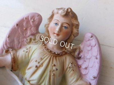 画像2: アンティークビスクエンジェル聖水盤