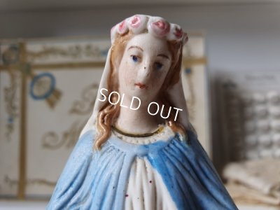 画像7: アンティークビスクマリア像