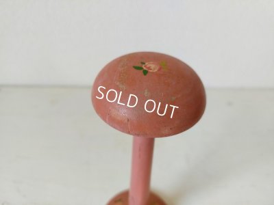 画像8: アンティークローズ柄ハットスタンド