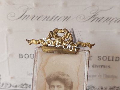 画像5: アンティーク小さなリボンフォトスタンド