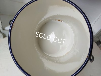 画像11: Japyローズとパンジー柄ホーローペイル