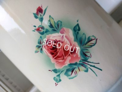 画像6: Japyローズとパンジー柄ホーローペイル