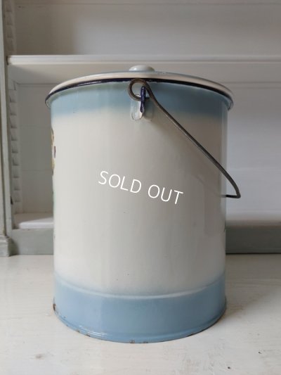 画像4: Japyローズとパンジー柄ホーローペイル