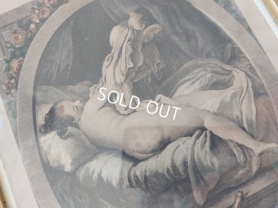 画像3: 貴婦人とエンジェルのリトグラフ画