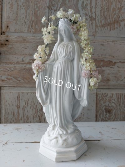 画像2: アンティークビスクマリア像