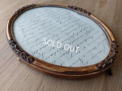 画像11: アンティークローズレリーフ額