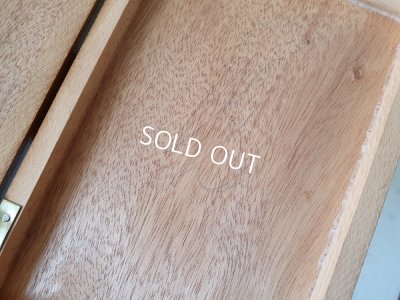 画像14: 猫脚の小さなソーイングボックス