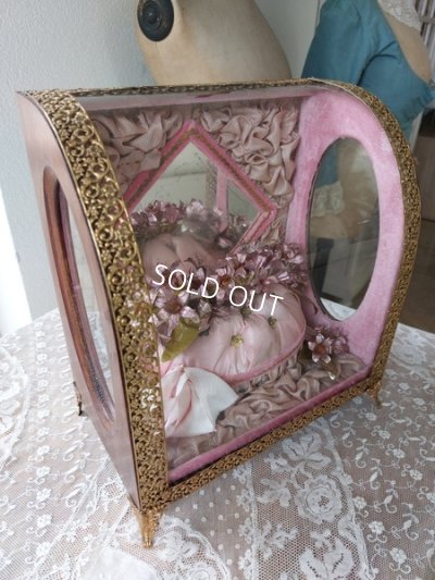 画像3: アンティ―クグローブドマリエガラスケース