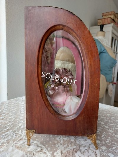 画像2: アンティ―クグローブドマリエガラスケース