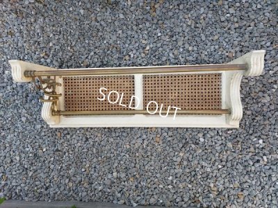 画像12: ルイ16世様式コートフック付シェルフ