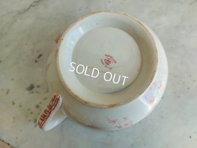 画像13: クレイユモントロー花柄ベイスン