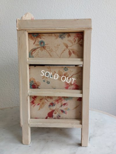 画像4: ローズ柄カルトナージュドロワー