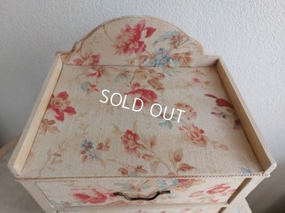 画像9: ローズ柄カルトナージュドロワー