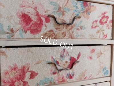 画像8: ローズ柄カルトナージュドロワー