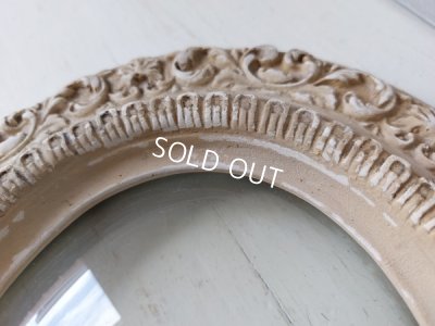 画像7: アンティークボウルガラス石膏フレーム