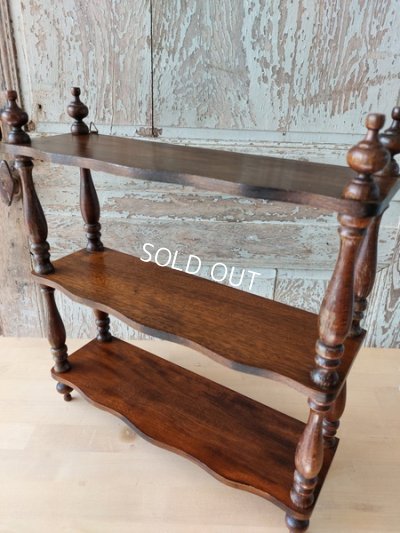 画像6: アンティーク小さなシェルフ