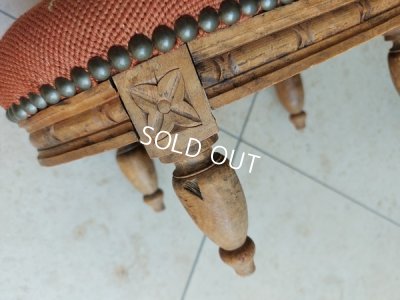 画像16: アンティークプチポワンフットレスト