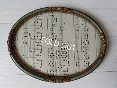 画像3: 花レリーフアンティーク額