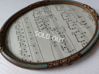 画像5: 花レリーフアンティーク額