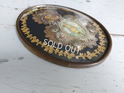 画像9: アンティーク聖母子ボウルガラスフレーム