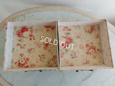 画像10: フレンチファブリックカルトナージュドロワー