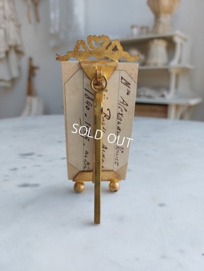 画像4: アンティーク小さなリボンフォトスタンド