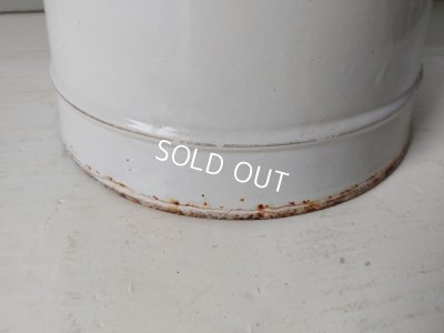 画像13: エトワール社ホーロー手描き花柄ピッチャー