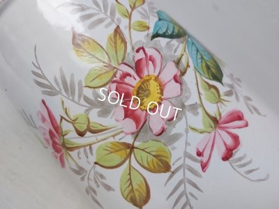 画像5: エトワール社ホーロー手描き花柄ピッチャー