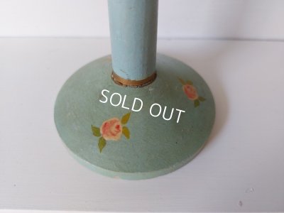 画像7: アンティークローズ柄ハットスタンド