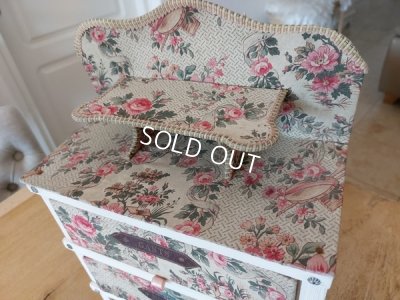 画像9: アンティークカルトナージュドロワー