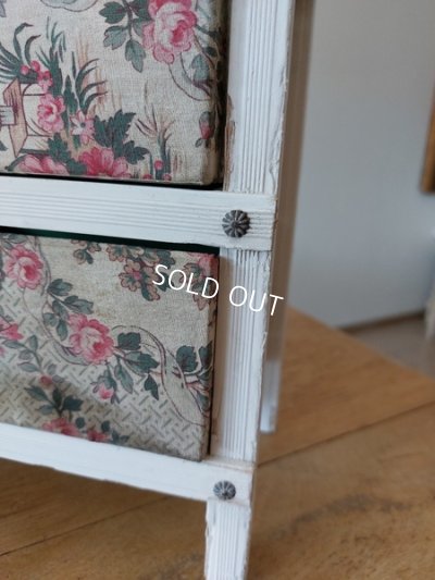 画像13: アンティークカルトナージュドロワー