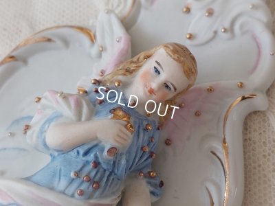 画像7: アンティークビスクエンジェル聖水盤