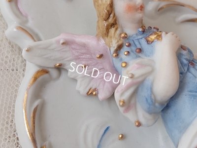 画像9: アンティークビスクエンジェル聖水盤