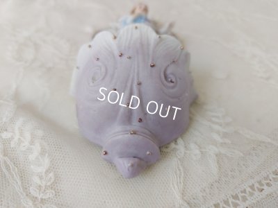 画像13: アンティークビスクエンジェル聖水盤