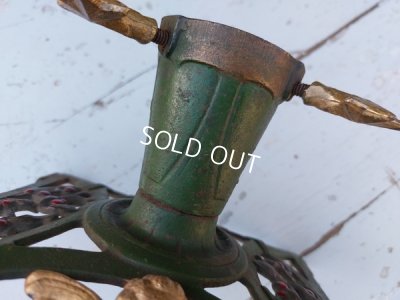 画像11: エンジェルとやどり木レリーフクリスマスツリースタンド