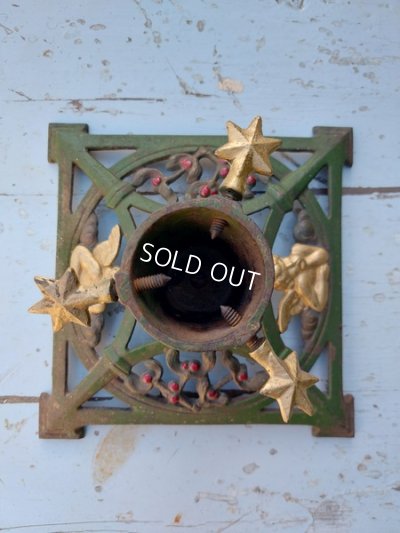 画像3: エンジェルとやどり木レリーフクリスマスツリースタンド