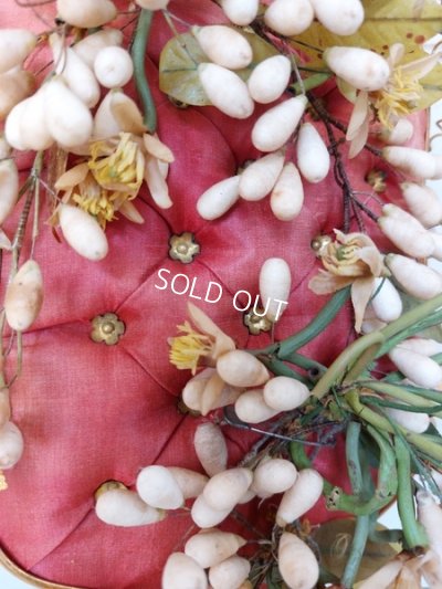 画像11: アンティークワックス付きグローブドマリエクッションスタンド