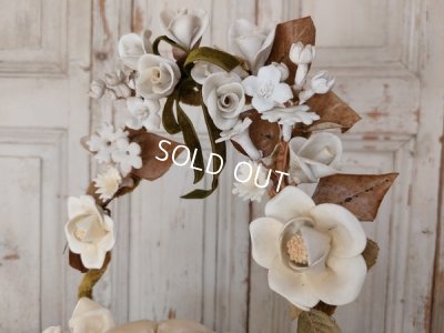 画像16: アンティークグローブドマリエワックス装飾クッション