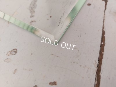 画像9: アンティーク横長ガラスリボンフォトスタンド