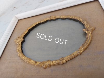 画像2: アンティーク白いフォトフレーム