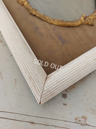 画像8: アンティーク白いフォトフレーム